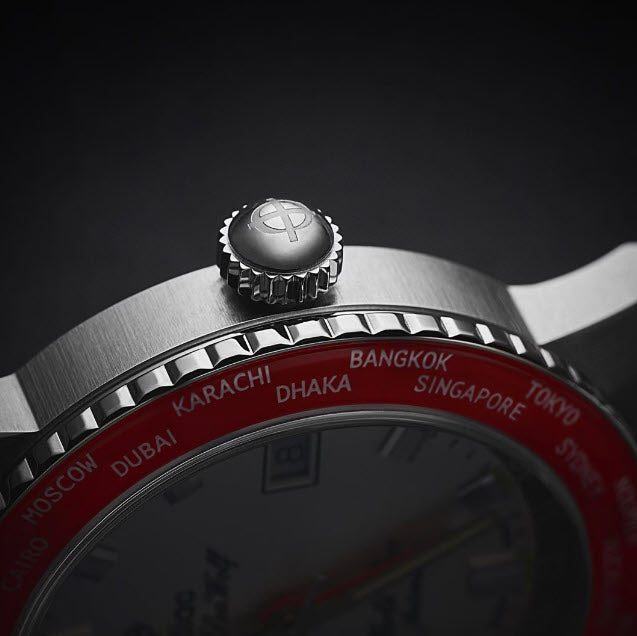 Zodiac Super Sea Wolf GMT World Time automático