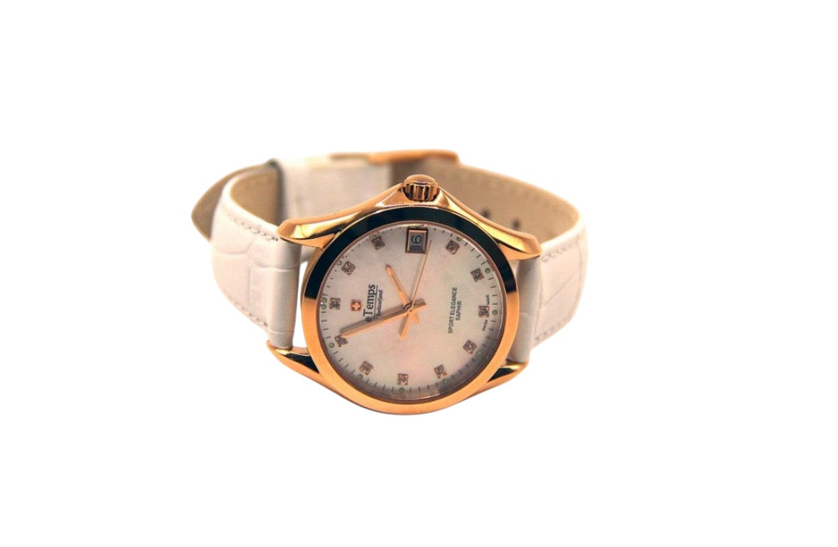 Le Temps Sport Elegance Lady color oro rosa PVD 33mm
