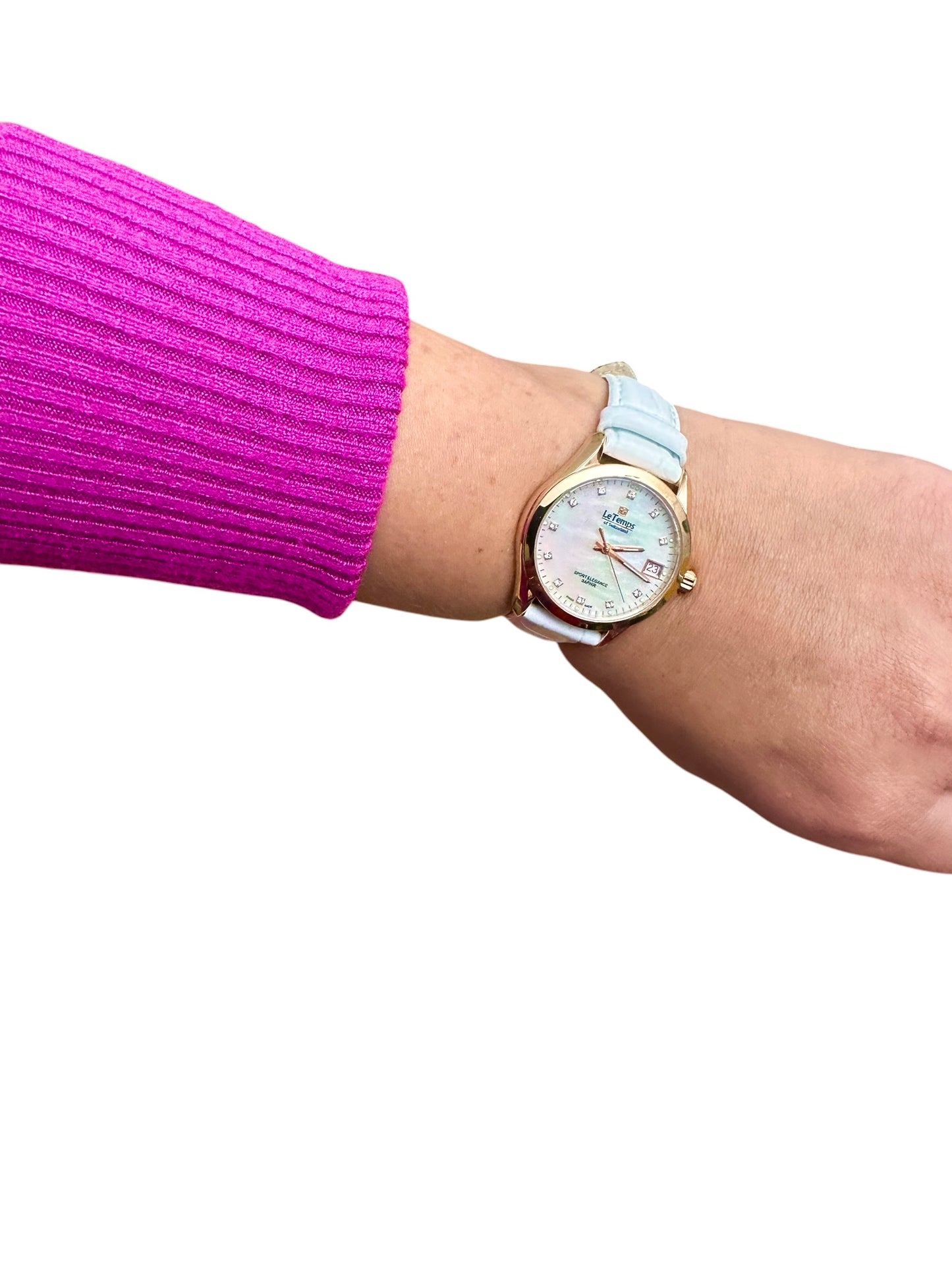 Le Temps Sport Elegance Lady color oro rosa PVD 33mm