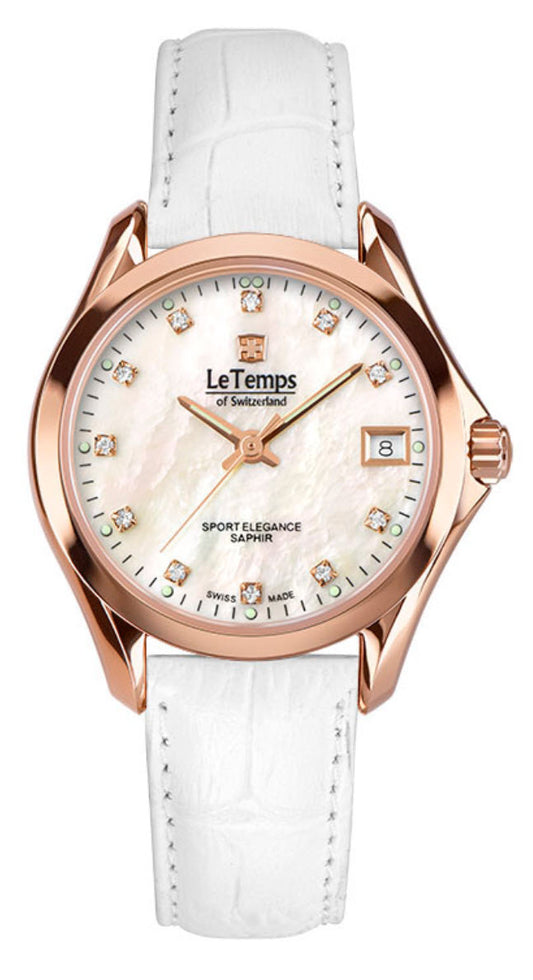 Le Temps Sport Elegance Lady color oro rosa PVD 33mm