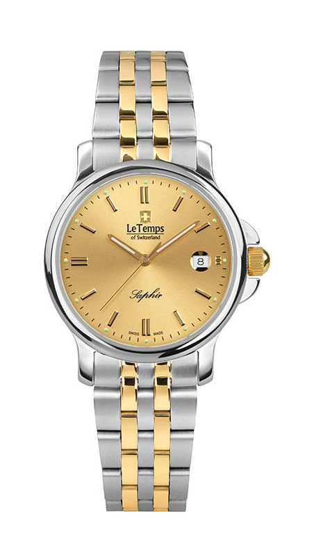 Le Temps Zafira Lady Saphir Bicolor 316L 28mm