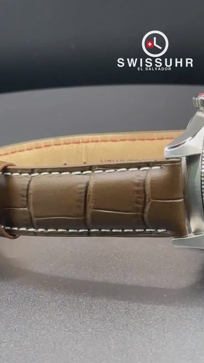 GMT Swiss Military marrón 42mm