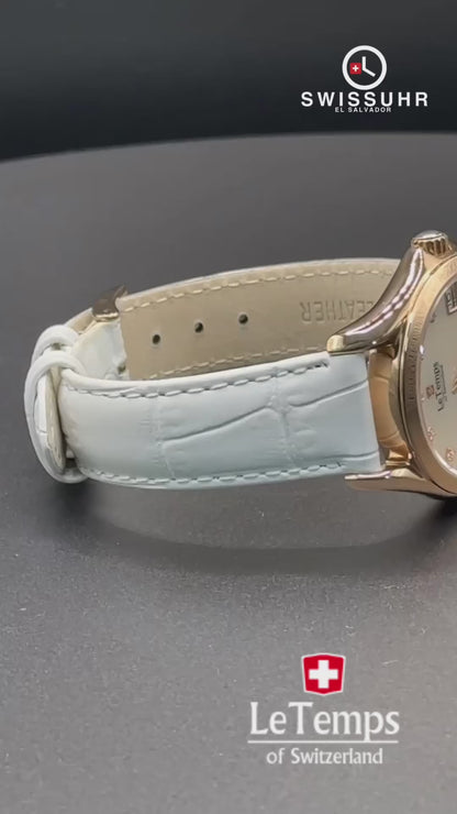 Le Temps Sport Elegance Lady color oro rosa PVD 33mm